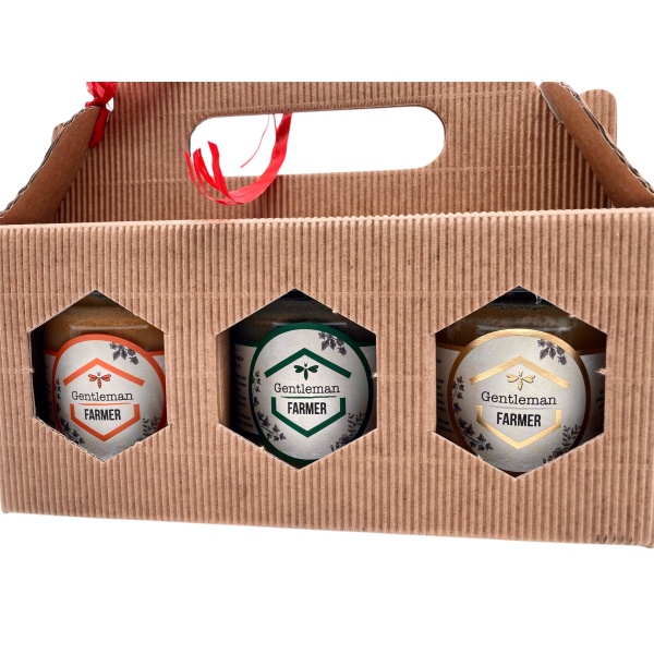 Coffret Dégustation 3 pots 250 g de miel au choix – Image 2