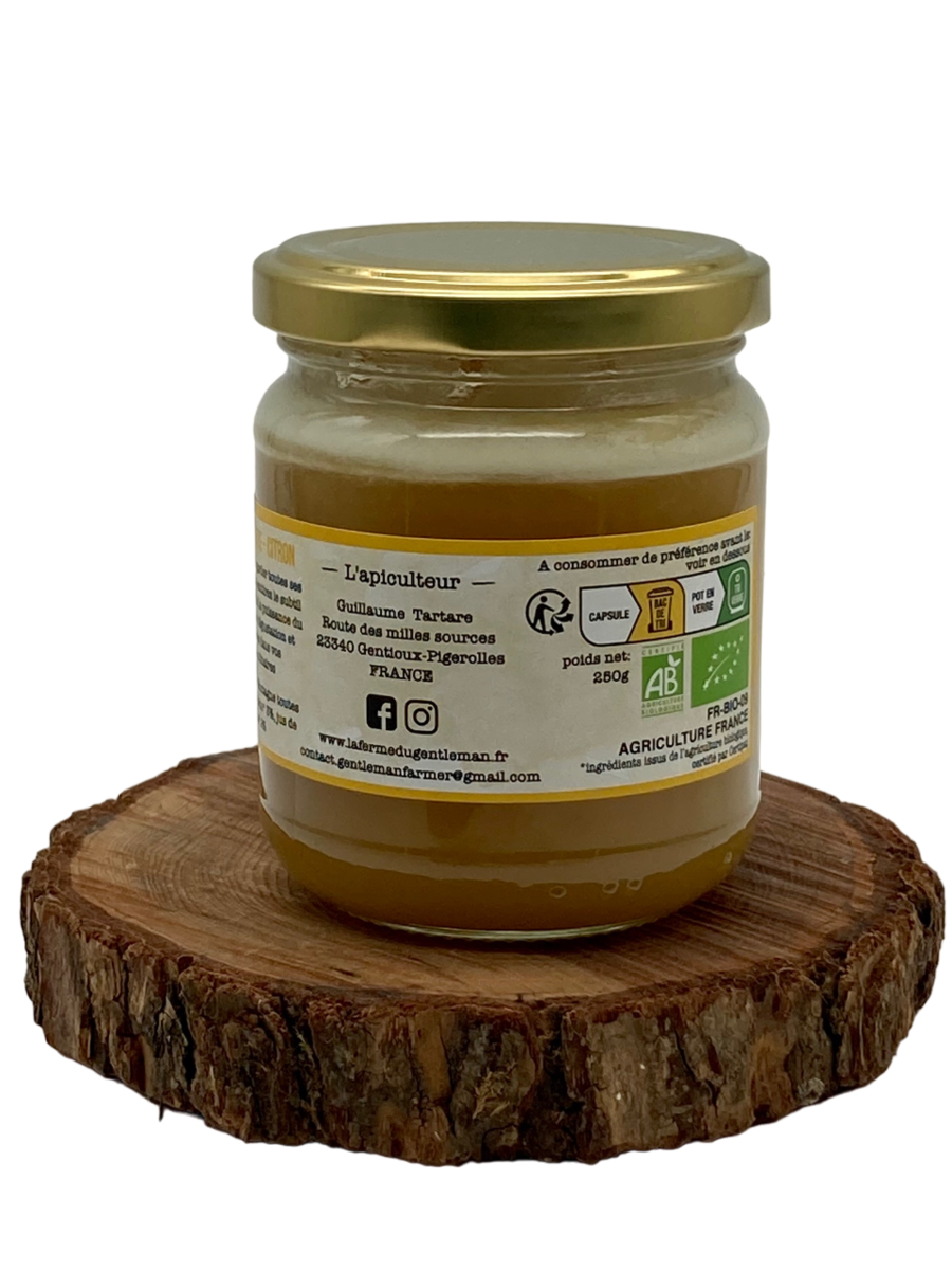 Miel de Montagne Gingembre - Citron Biologique 250g Millésime 2024 – Image 3