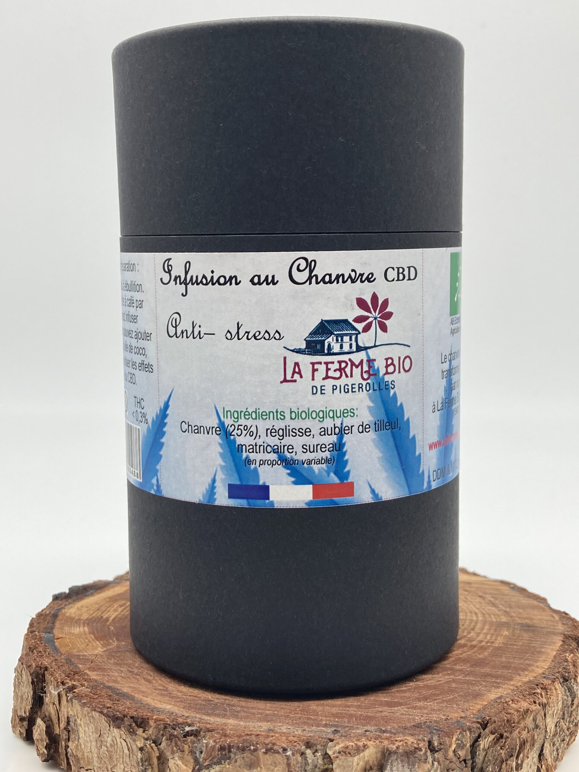 Infusion Anti-Stress au Chanvre