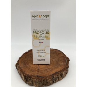 spray de propolis de peuplier