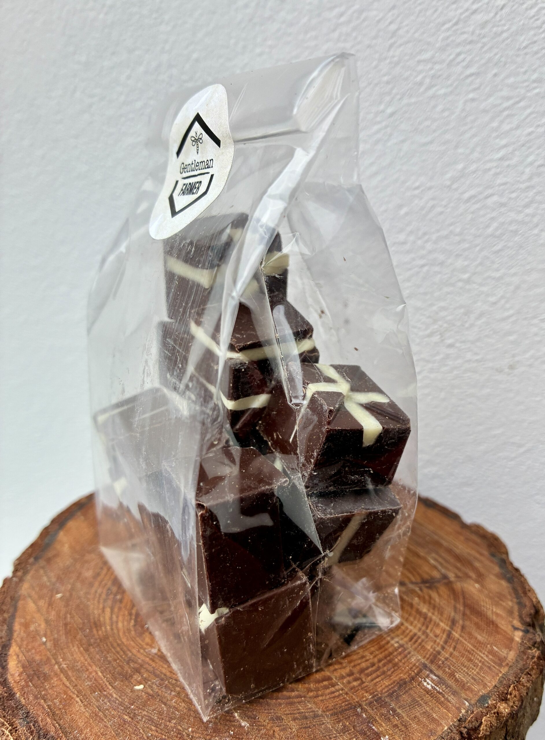 Chocolat noir aux miels du Gentleman en sachet – Image 2